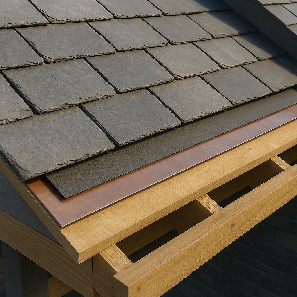 Slate roof assembly