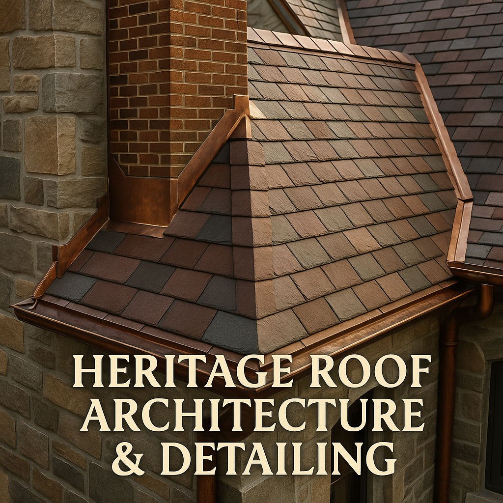 Heritstone roof architecture