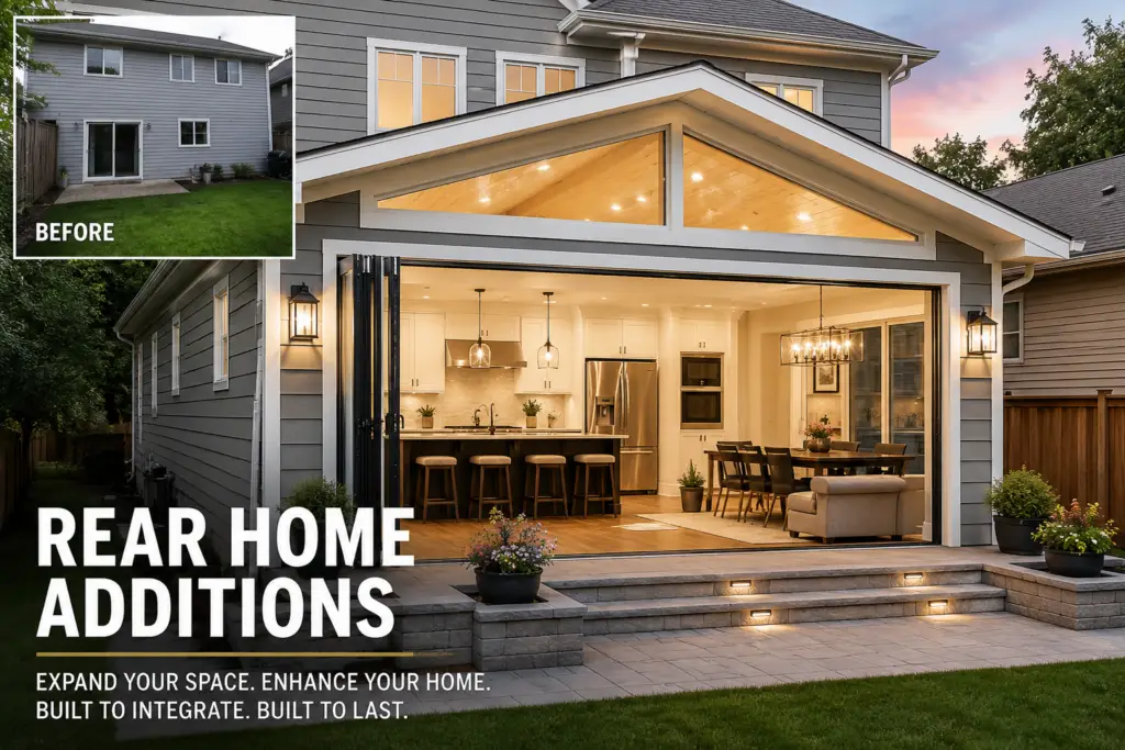 Rear Home Addition